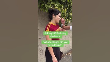 Asking UC Berkeley Students: Which Colleges Did You Turn Down?