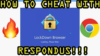 HOW TO CHEAT WITH RESPONDUS LOCKDOWN BROWSER! screenshot 4