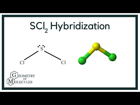 Video SCl2 Hybridization (Sulphur Dichloride) - youtube