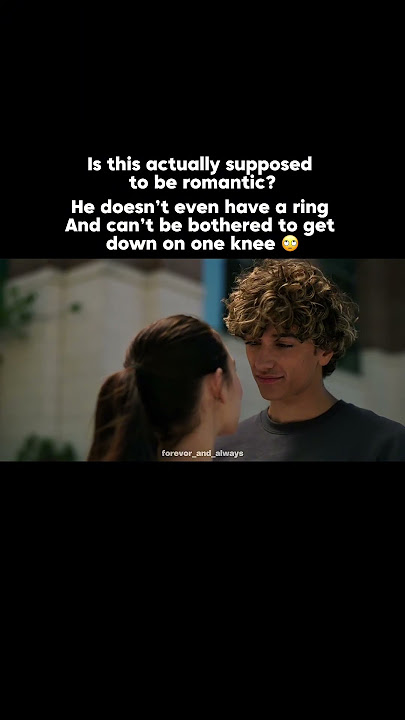 The worst proposal! Jeremiah doesn’t even have a ring 🙄 #thesummeriturnedpretty