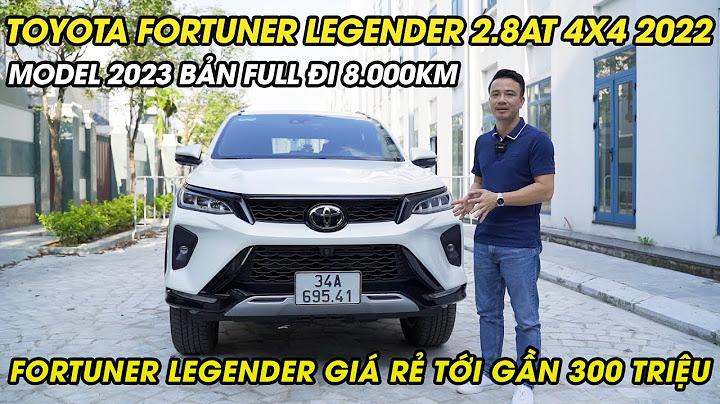 Đánh giá fortuner 2023 máy dầu 2.8