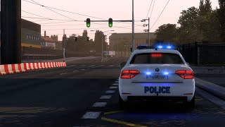 TruckersMP Game Moderator | Undercover Police Patrol #1 (timelapse)