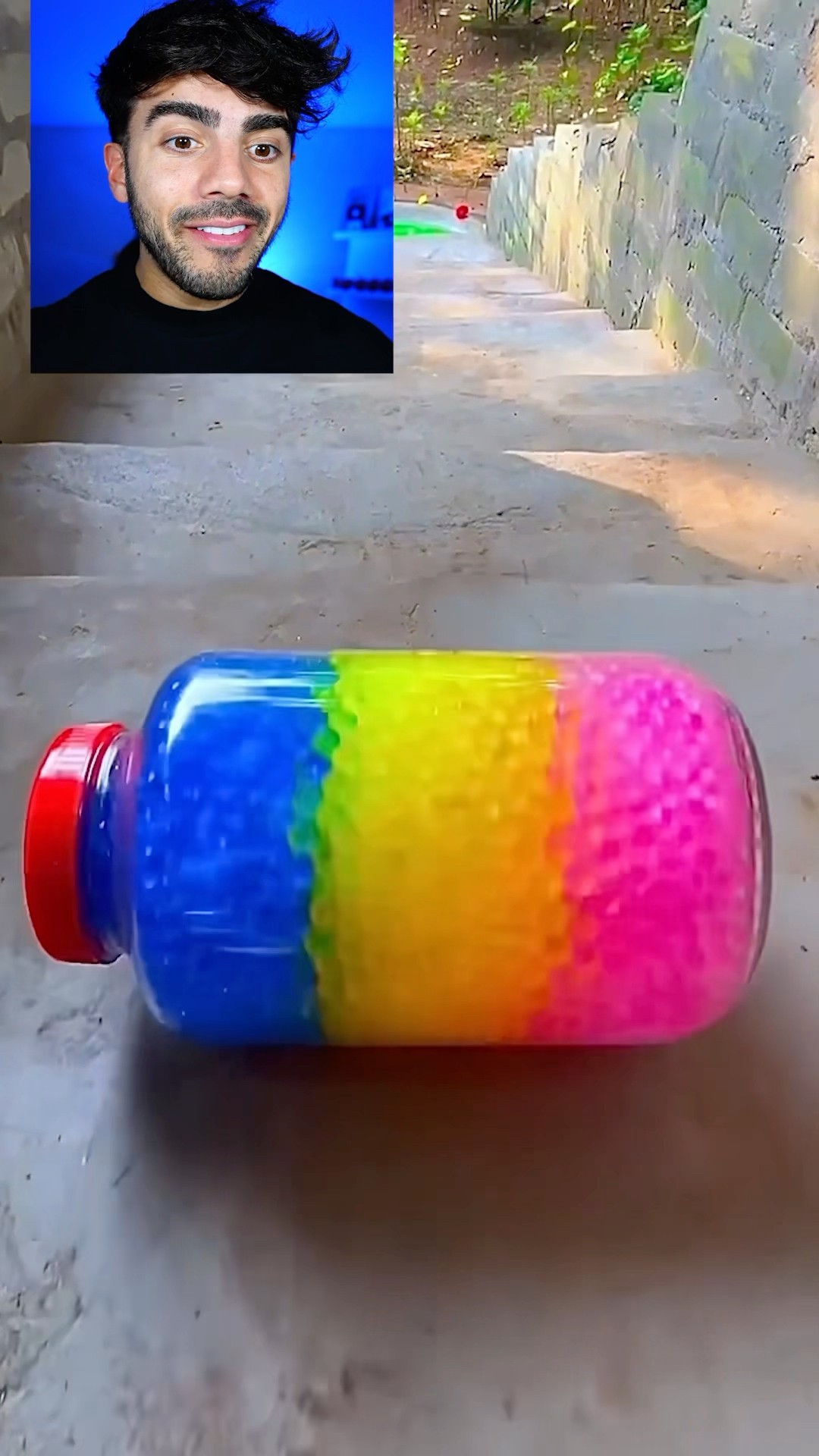 Adivina si la botella se rompe o no!