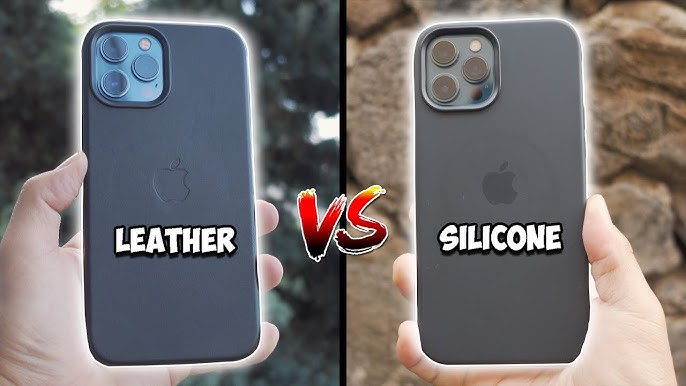 Apple Silicone vs Leather vs Clear Case for iPhone 14 / 14 Pro