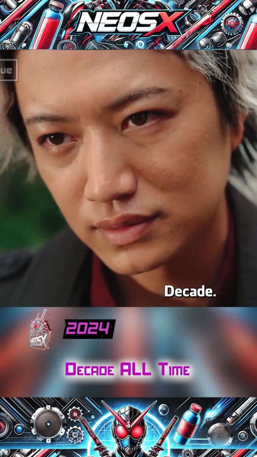 Kamen Rider Decade ALL Time #kamenrider #decade #tsukasakadoya