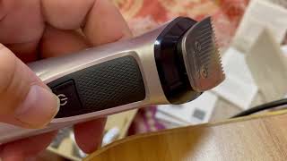 I got Philips 7000 trimmer. Its good. Try it