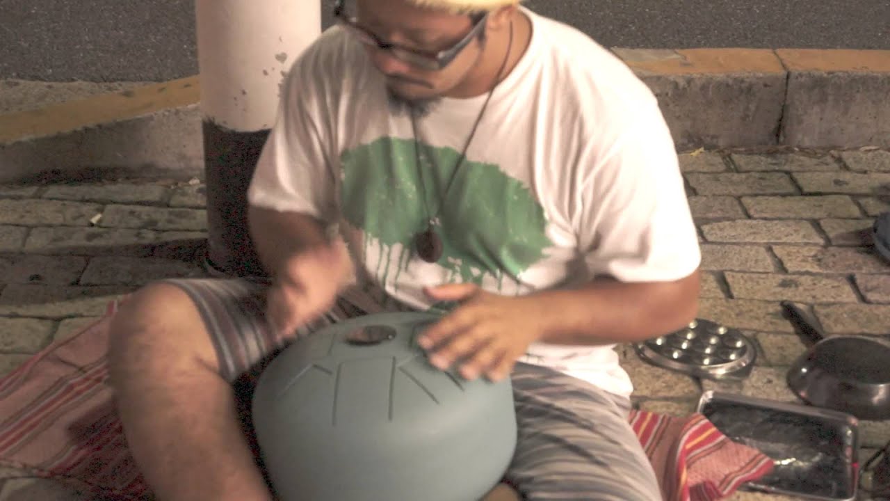 Hapi drum playing(by Bucket drummer masa) YouTube