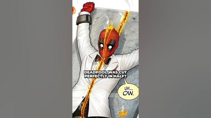 Deadpool’s Healing Factor is Overpowered