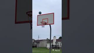 Working on my free throws at my local park #Basketball