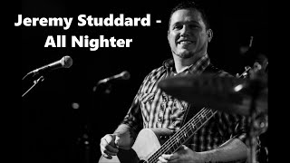 Jeremy Studdard - All Nighter - Lyrics