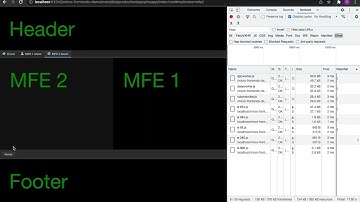 Client-side routing for a micro-frontends in dist/production