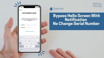 Untethered Bypass Hello Screen no singal iOS 15 - 17.x no change serial number, no drain battery.