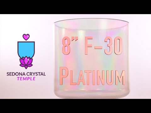 Crystal Tones™  Platinum Singing Bowl | asmr | holistic healing