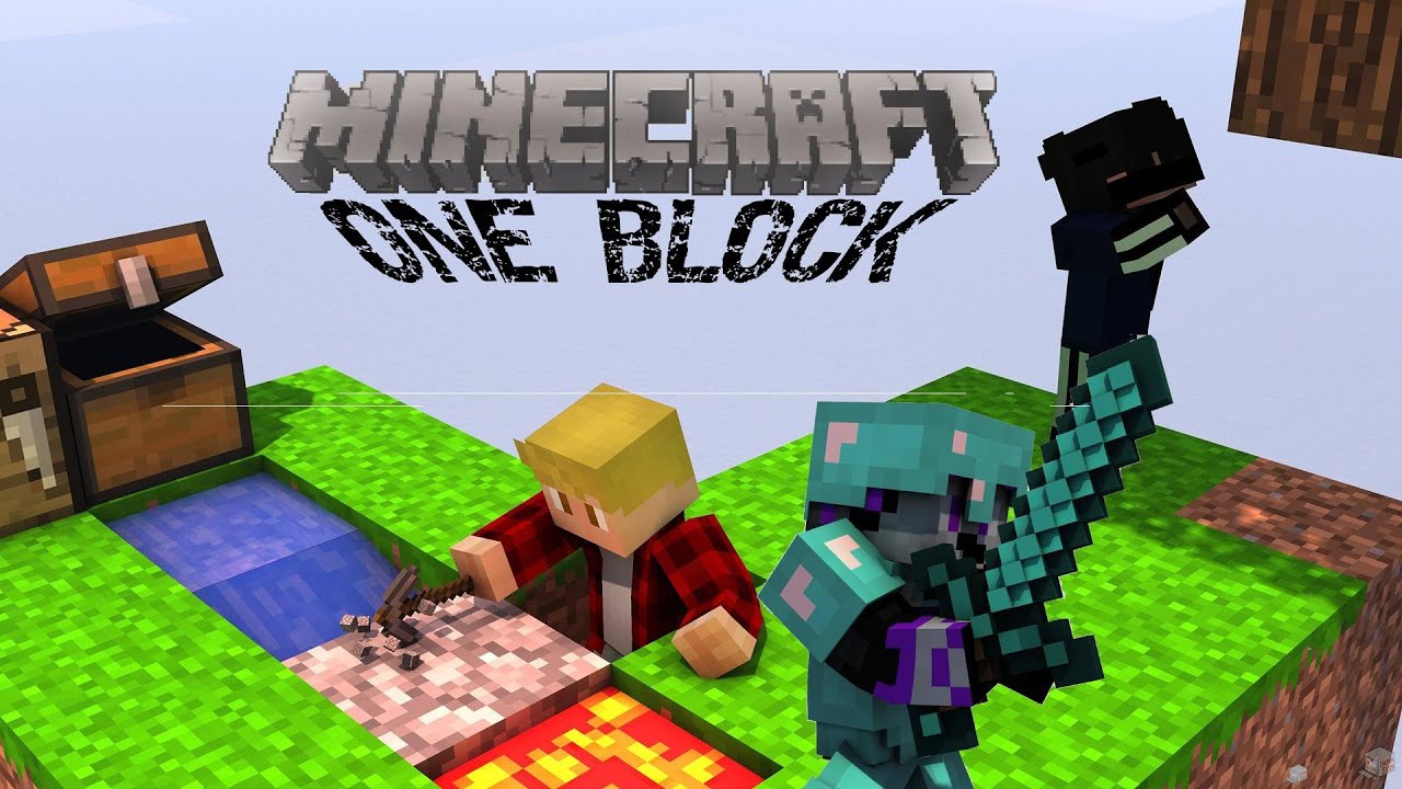 Wir spielen MINECRAFT ONE BLOCK | ONE BLOCK #1 - YouTube