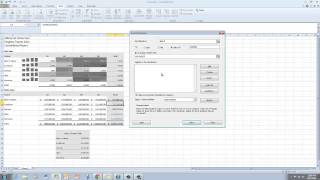 Using Solver in Excel 2010