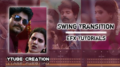 Alight Motion Smooth Swing Effect || Zoom Out Transition || Ytube Creation