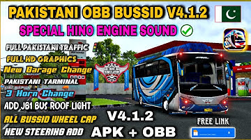 Pakistani Map Obb File Bussid V4.1.2 | Bus Simulator Indonesia Pakistani Obb File + Apk mod