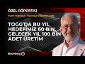 TOGG’da bu yıl hedefimiz 60 bin, gelecek yıl 100 bin adet üretim | Tosyalı Holding / Fuat Tosyalı