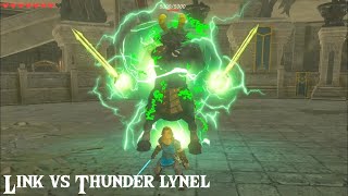 Link vs Thunder Lynel - The Legend of Zelda: Breath of The Wild