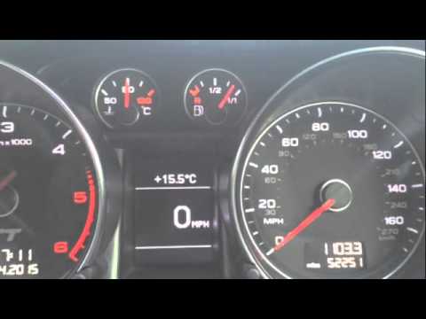 Audi TT 2 0TDi Quattro 0-60 mph - YouTube