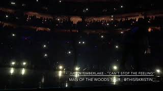 Justin Timberlake - “Can’t Stop the Feeling” @ Man of the Woods Tour | Sunrise, FL