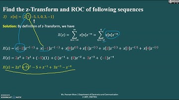 Problems on Z-Transform (Part II)