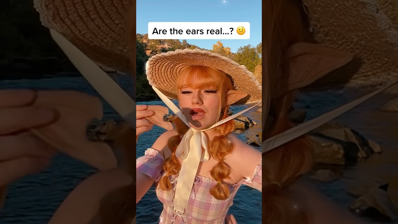 Are my elf ears real? 😭💀 