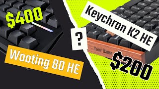 Woah! I Compared Wooting 80 HE vs Keychron K2 HE and Found the BEST!