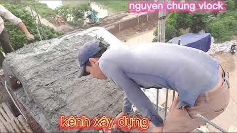 full ghép vòm hai cấp đổ bê tông #xây dựng nhà dân #