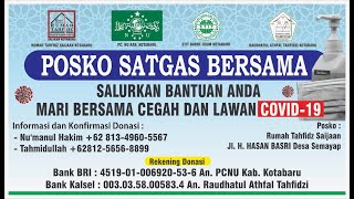 Mari Bersedekah  Pendistribusian Posko Gabungan Pcnu Kotabaru