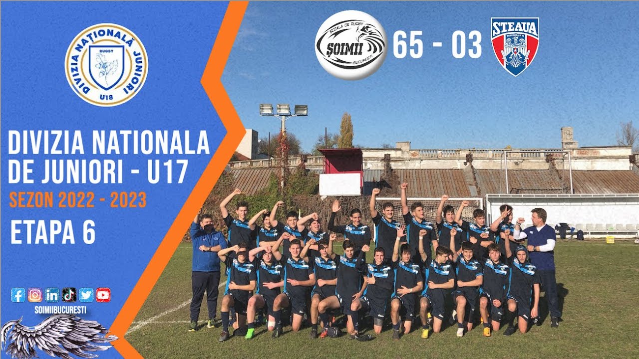 ACS Soimii Dinamo - CSA CSS Steaua - Under 17 - Rugby DNJ 2022 2023