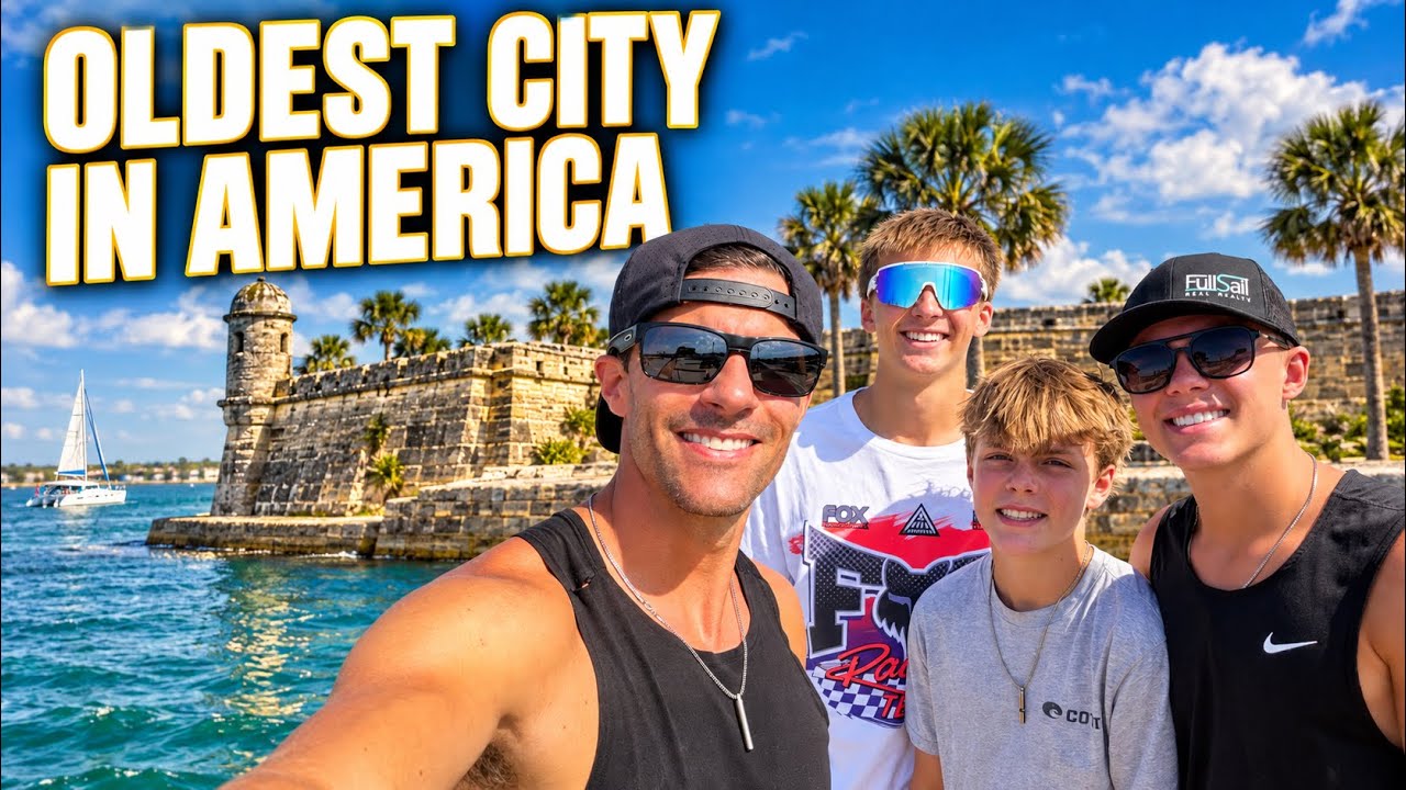 ⁣We Sailed Into America's Oldest City|Episode 10