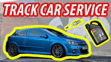 DIY Track Car Service - Astra VXR Gets Oil, Filter, Spark Plugs + Coil Pack!