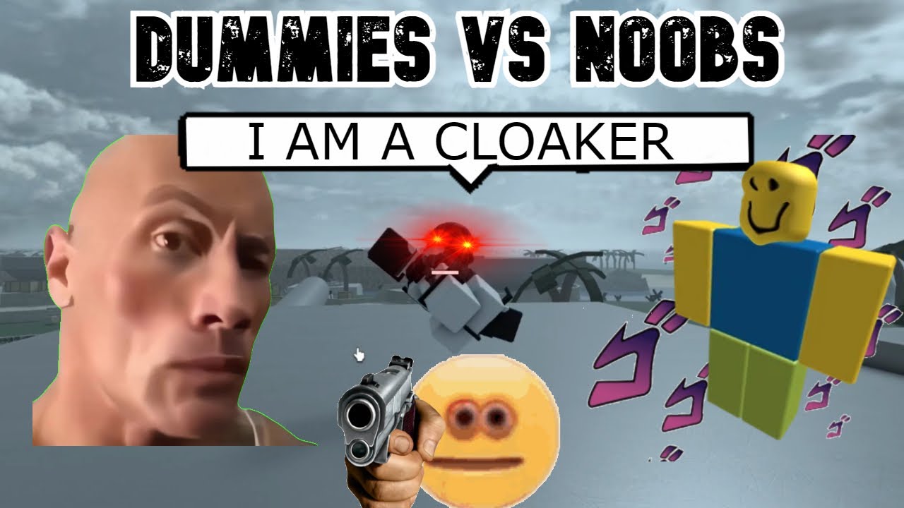 SCOUT GAMING  Dummies vs Noobs Roblox 