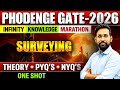 📌 SURVEYING IN One Shot Revision | Infinity Knowledge Marathon | GATE 2026
