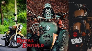 Royal Enfield 💥Full Screen 4k Status😍 | Whatsapp Status | Bullet Lover Status 🔥| 4K Status