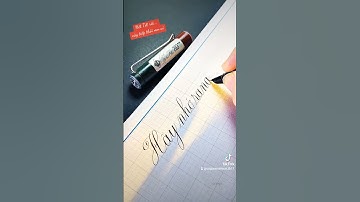 Hết Tết gòi......làm việc thôi mn ơi😃 #luyenchudep #calligraphy #luyệnchữđẹp