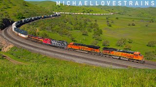 Springtime on the Tehachapi Pass by MichaelLovesTrains 74,422 views 4 weeks ago 1 hour