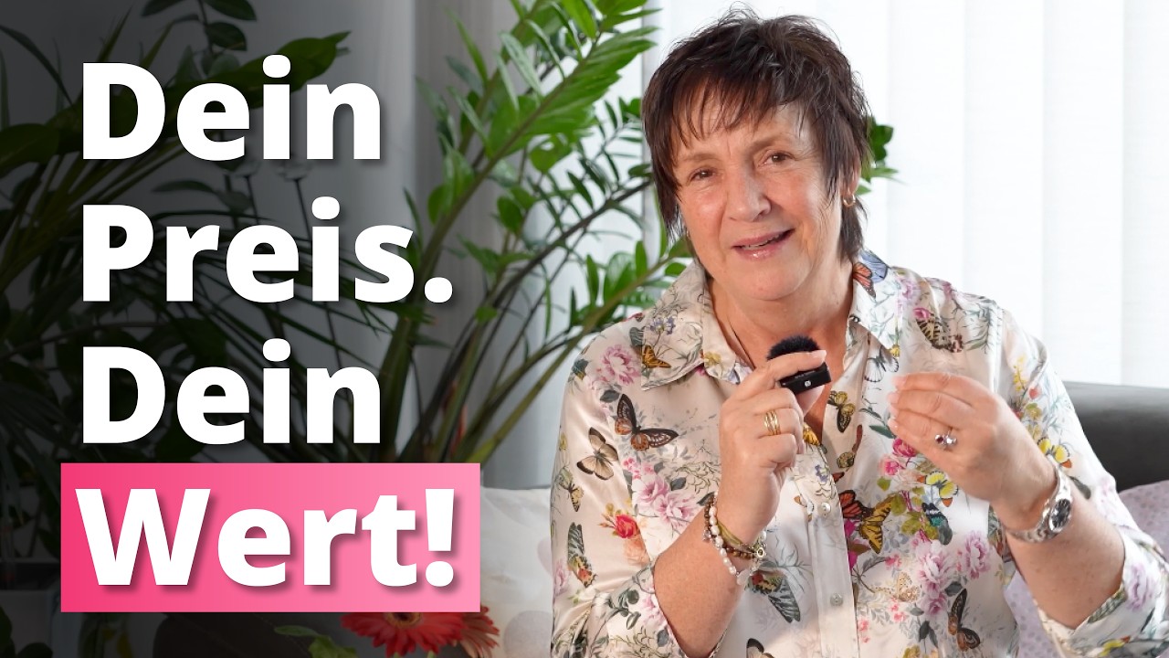 Dein Preis ist der Spiegel deines Selbstwerts.