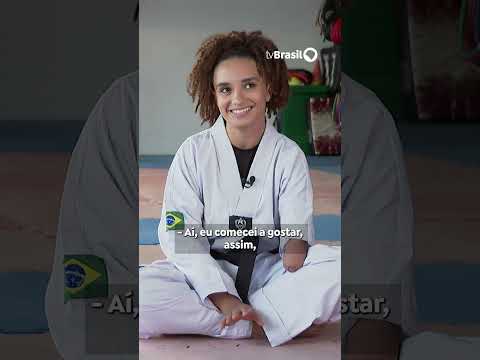 Conheça Vitória Gualberto, revelação no parataekwondo