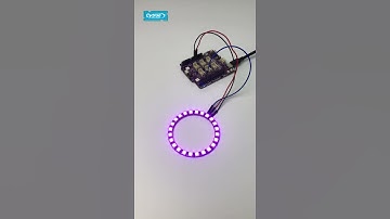 Neopixel Magic with Maker Uno RP2040! #ledart