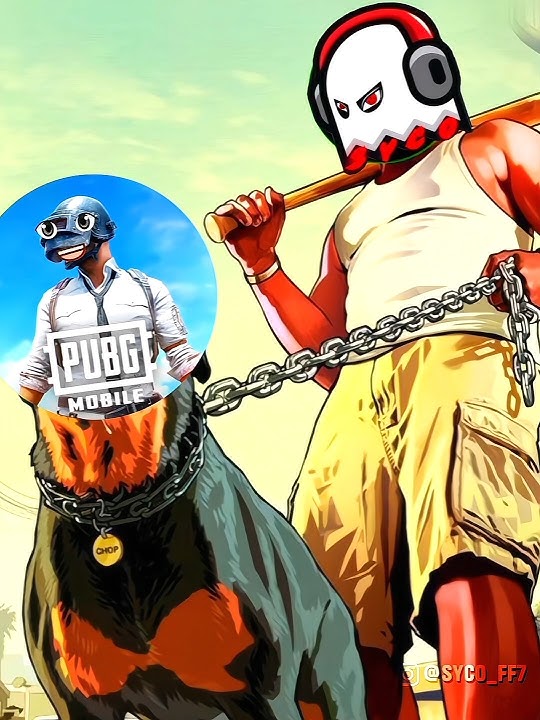 FREE FIRE vs PUBG 💀 #sycoff #shorts