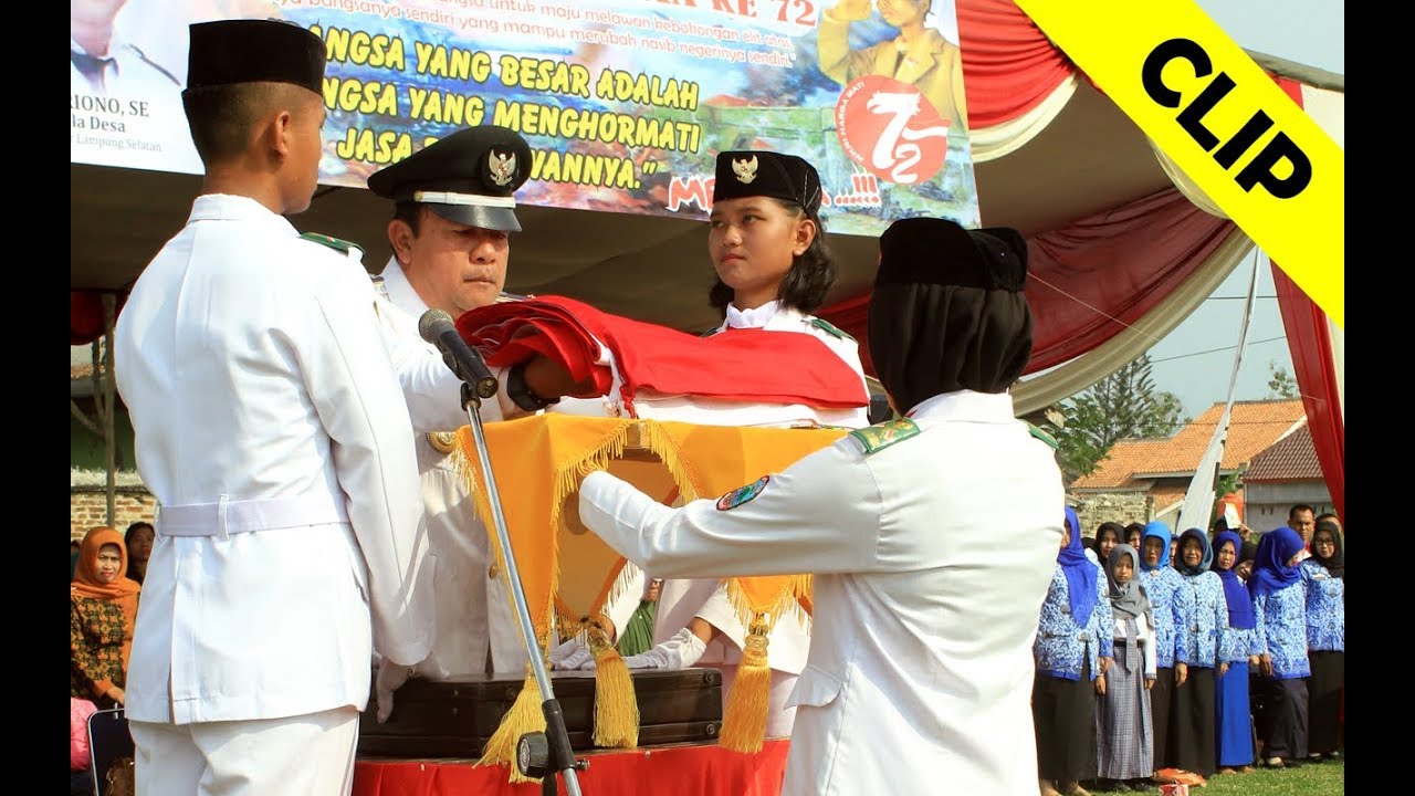 Upacara HUT RI ke-72 at Bumisari [CLIP]