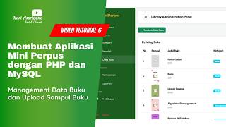 Tutorial Perpustakaan Mini PHP Native & Bootstrap 5 - Bagian 6: Manajemen Buku & Fitur Upload Sampul