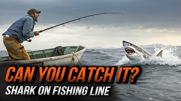The most DANGEROUS fishing in the world. Can you catch a shark with a fishing rod?