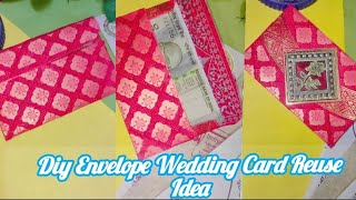 Diy Envelope Wedding Card Reuse 😱🤩