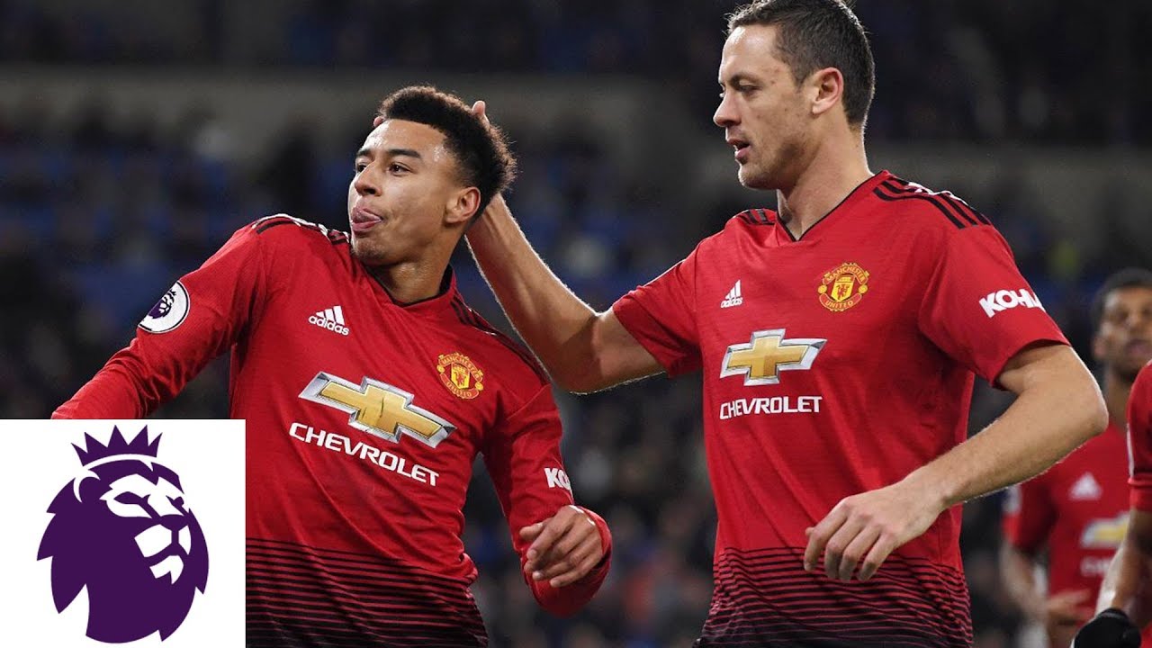 Jesse Lingard's penalty kick extends United's lead | Premier League ...