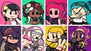 Friday Night Funkin Bomb Rush Blush But Every Turn A Different Skin Mod!