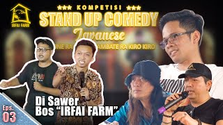 Cak Percil // Kompetisi Stand Up Comedy Javanese - Disawer Bos IRFAI FARM // Eps 03