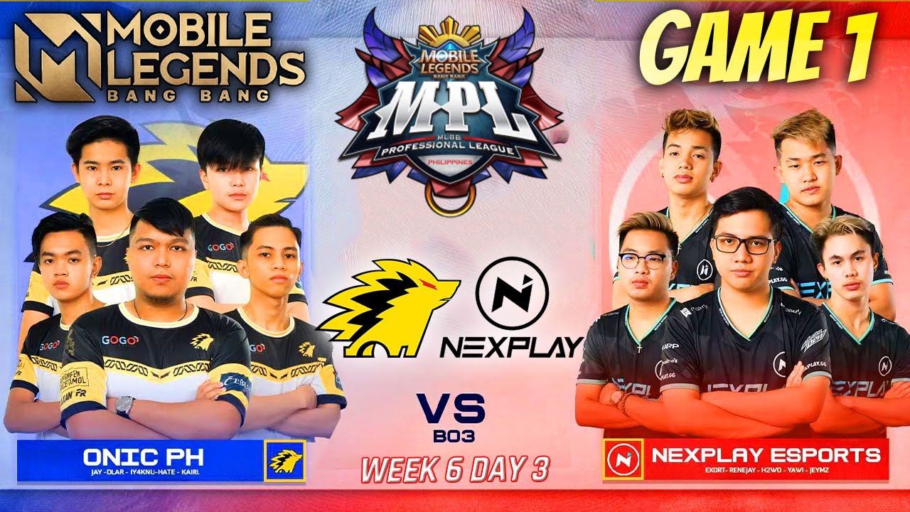 Nexplay Solid VS Onic PH  ( GAME 1 ) - MPL Season 7 2021
